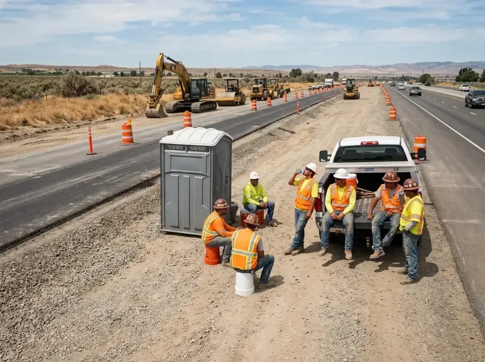 highway-road-construction-crew-007 — frequently asked questions, Porta Potty and Restroom Rentals in Campo, CA